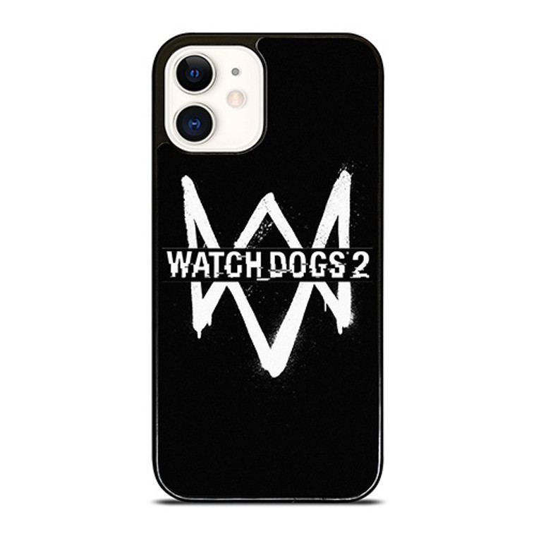 WATCH DOGS 2 GAMES LOGO iPhone 12 Case Cover