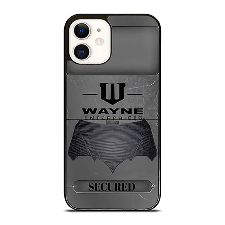 WAYNE ENTERPRISES METAL LOGO iPhone 12 Case Cover