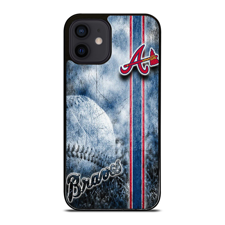 ATLANTA BRAVES BASEBALL RUSTY LOGO iPhone 12 Mini Case Cover