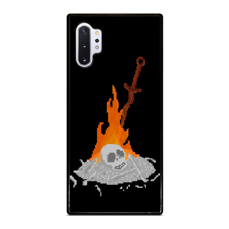 DARK SOULS BONFIRE 8 BIT  Samsung Galaxy Note 10 Plus Case Cover