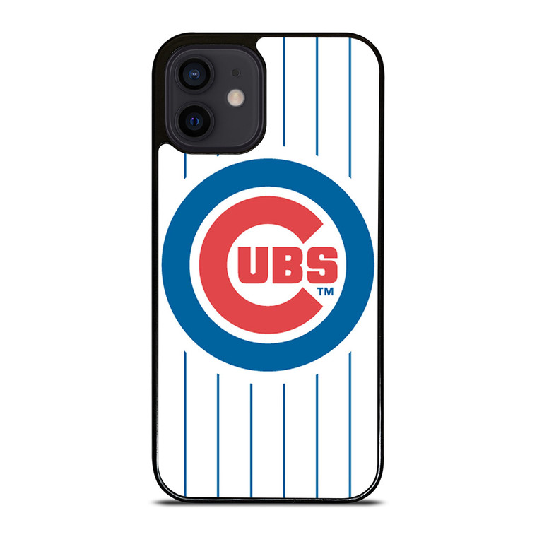 CHICAGO CUBS BASEBALL TEAM STRIPE iPhone 12 Mini Case Cover