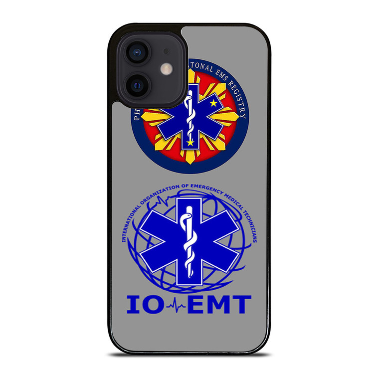 EMT EMS REGISTERED PARAMEDIC LOGO iPhone 12 Mini Case Cover