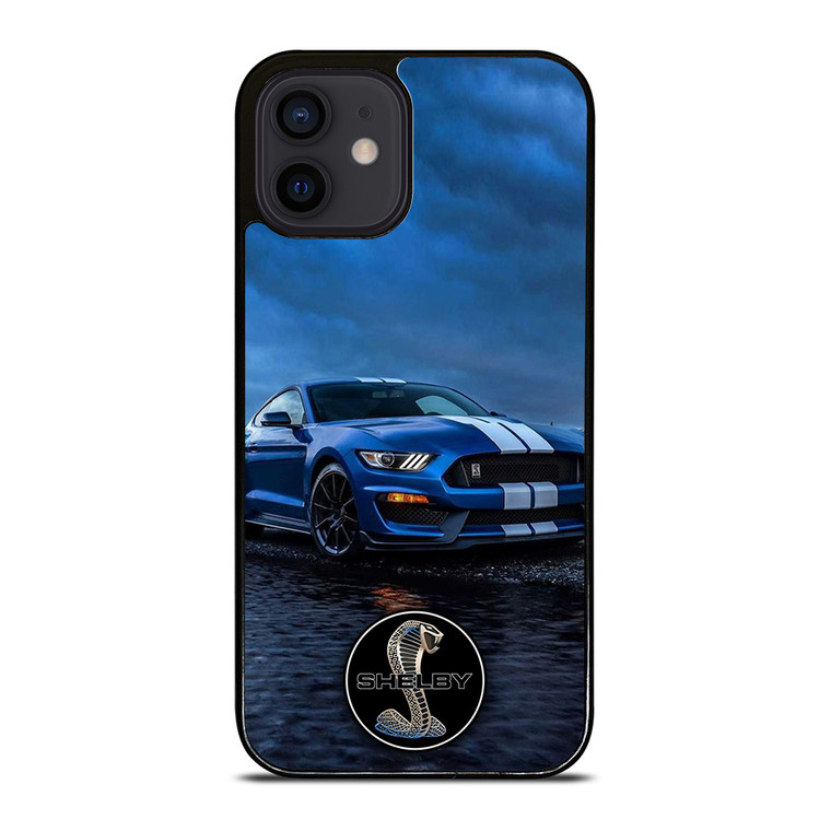FORD MUSTANG SHELBY BLUE iPhone 12 Mini Case Cover