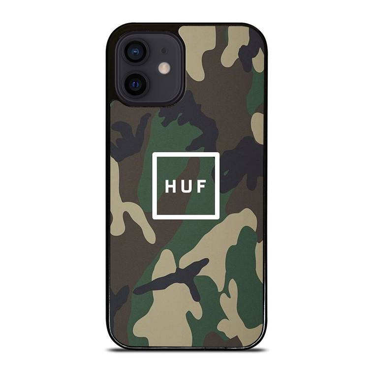 HUF ARMY CAMO LOGO iPhone 12 Mini Case Cover