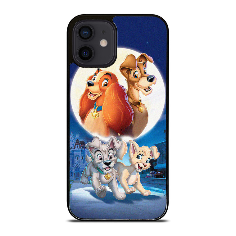 LADY AND THE TRAMP CARTOON DISNEY iPhone 12 Mini Case Cover LADY AND THE TRAMP CARTOON DISNEY iPhone 12 Mini Case Cover