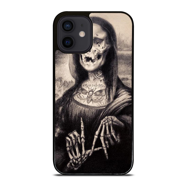 LOS ANGELES DODGERS MONA LISA ART iPhone 12 Mini Case Cover