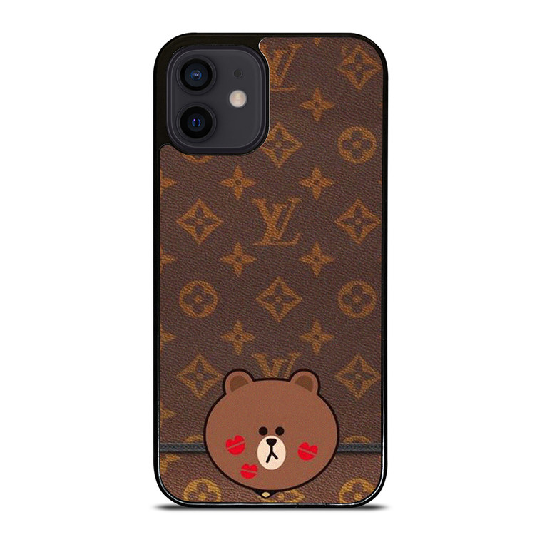 LOUIS VUITTON KISSED TEDDY BEAR iPhone 12 Mini Case Cover