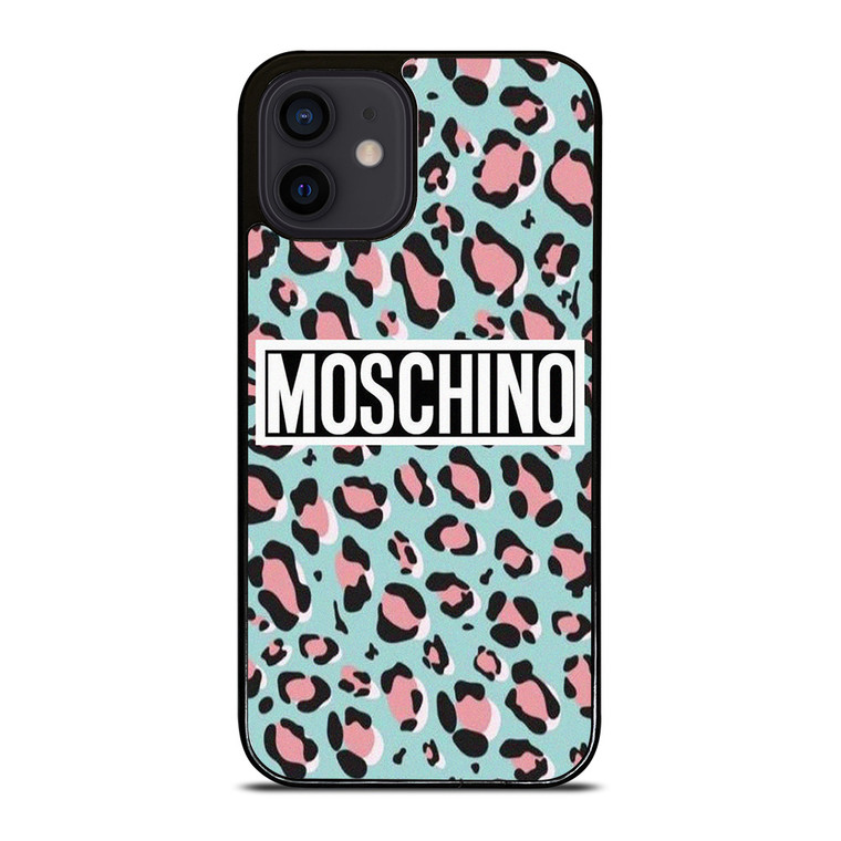 MOSCHINO LEOPARD SKIN iPhone 12 Mini Case Cover