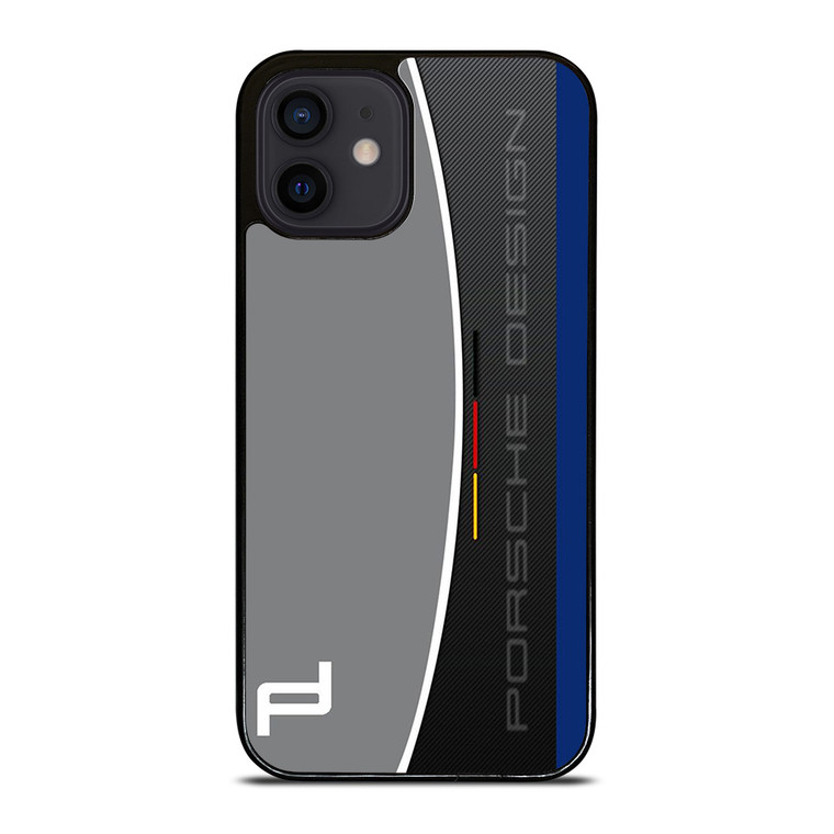 PORSCHE DESIGN CARBON LOGO iPhone 12 Mini Case Cover