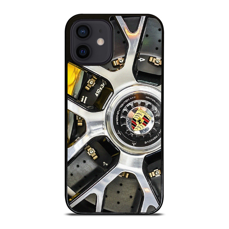 PORSCHE WHEEL CHROME iPhone 12 Mini Case Cover
