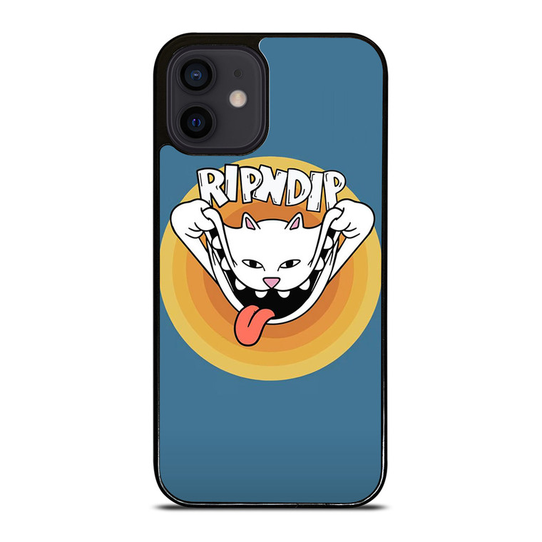 RIPNDIP THE CAT CARTOON iPhone 12 Mini Case Cover