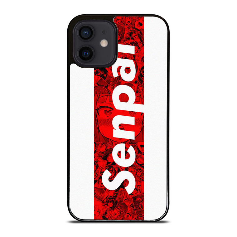 SENPAI ANIME STRIPE LOGO iPhone 12 Mini Case Cover