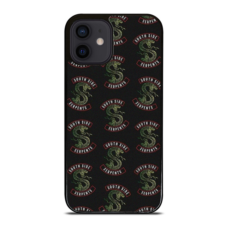 SOUTH SIDE SERPENTS RIVERDALE PATTERN iPhone 12 Mini Case Cover