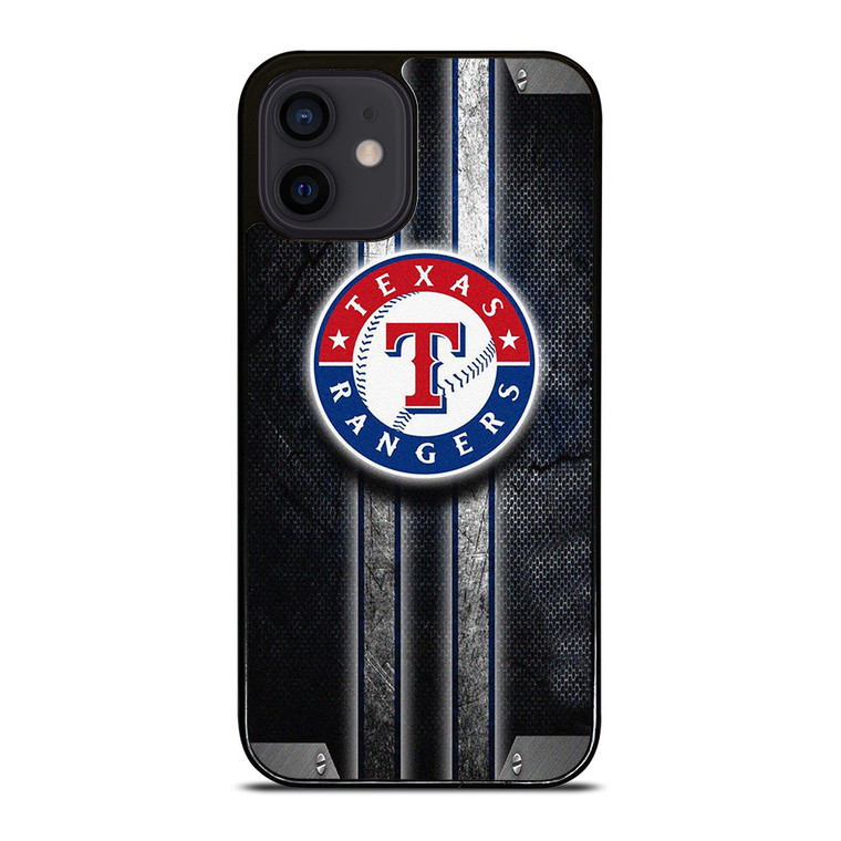 TEZAS RANGERS METAL EMBLEM iPhone 12 Mini Case Cover