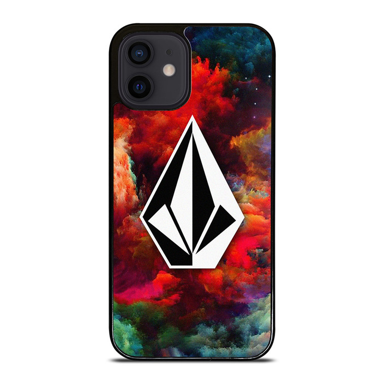 VOLCOM COLOR SPLASH LOGO iPhone 12 Mini Case Cover
