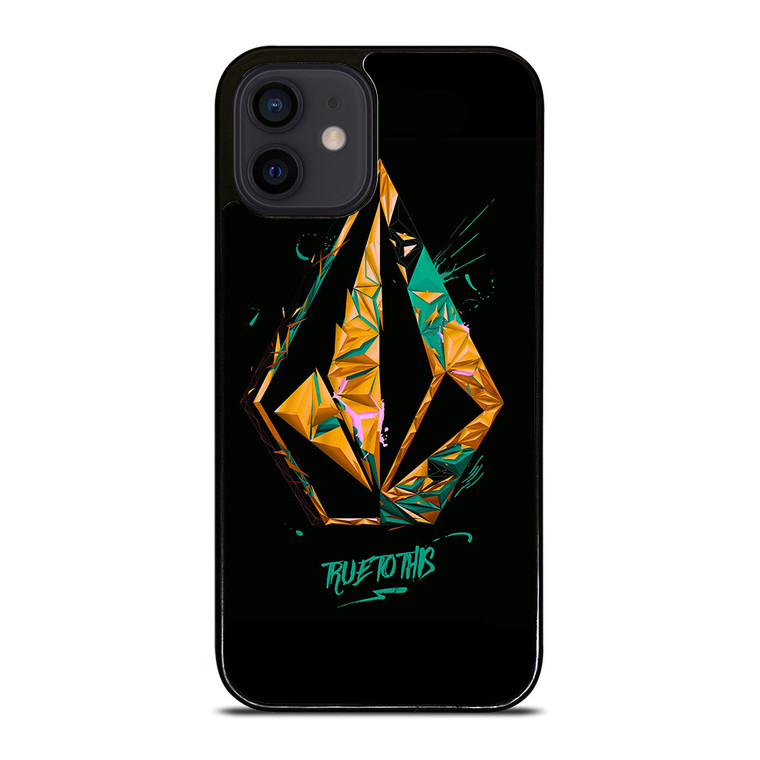 VOLCOM TRUE TO THIS SKATE iPhone 12 Mini Case Cover