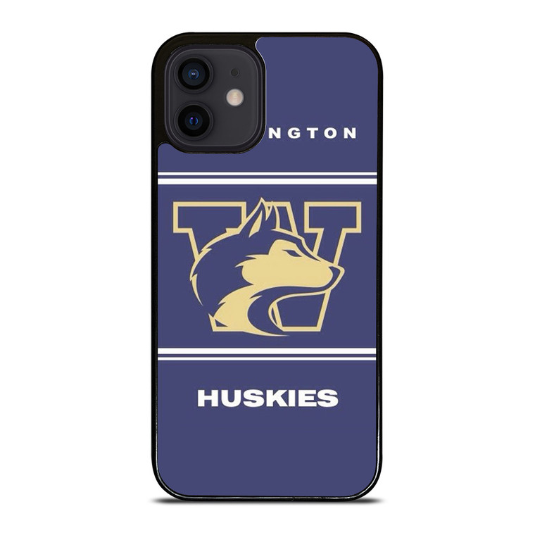 WASHINGTON HUSKIES FOOTBALL LOGO iPhone 12 Mini Case Cover