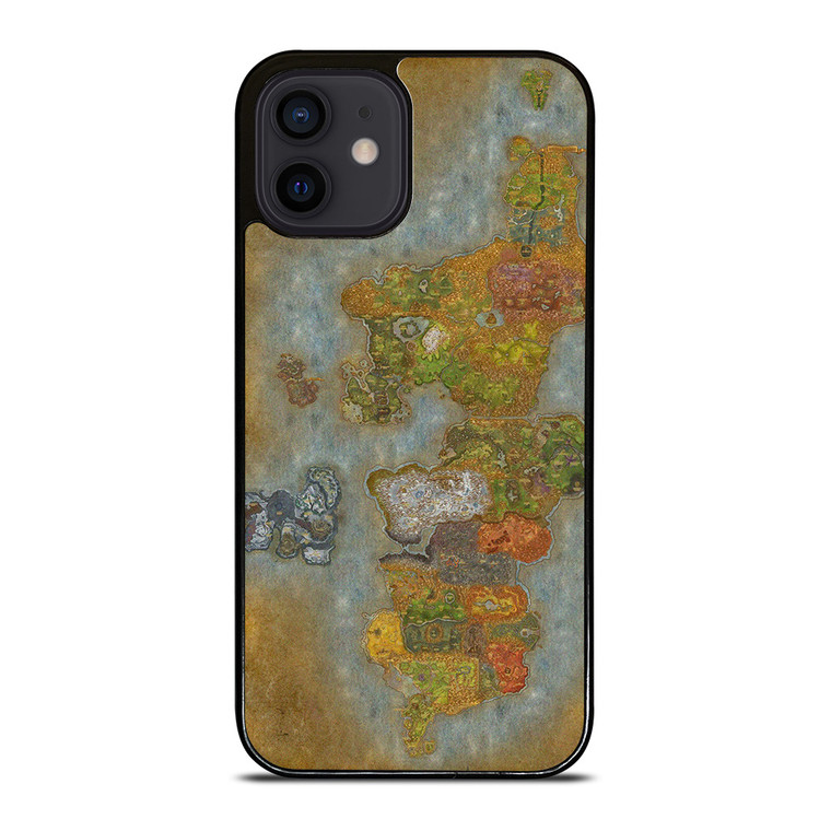 WORLD OF WARCRAFT GAMES MAP iPhone 12 Mini Case Cover