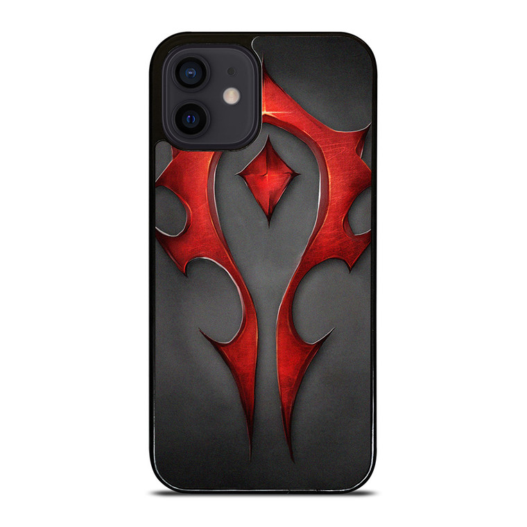 WORLD OF WARCRAFT HORDE LOGO iPhone 12 Mini Case Cover WORLD OF WARCRAFT HORDE LOGO iPhone 12 Mini Case Cover