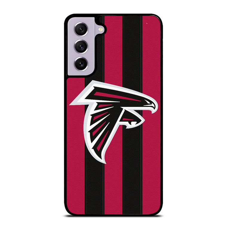 ATLANTA FALCONS FOOTBALL STRIPE LOGO Samsung Galaxy S21 FE Case Cover