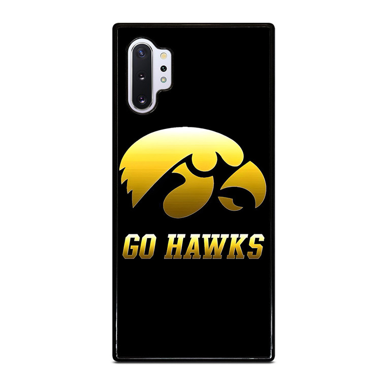 GO IOWA HAWKS FOOTBALL  Samsung Galaxy Note 10 Plus Case Cover