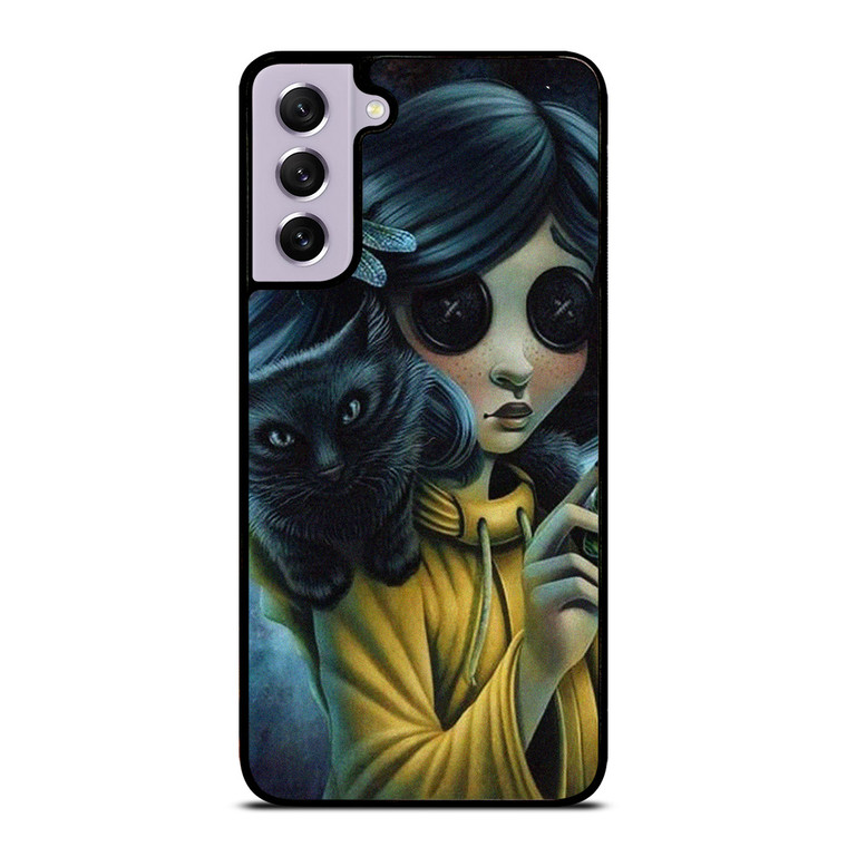 CORALINE AND CAT Samsung Galaxy S21 FE Case Cover
