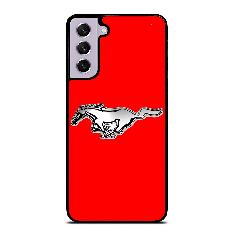 FORD MUSTANG RED EMBLEM Samsung Galaxy S21 FE Case Cover