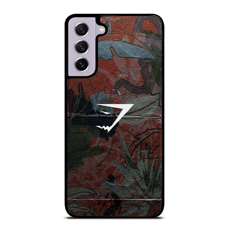 GYMSHARK FLORAL LEATHER Samsung Galaxy S21 FE Case Cover
