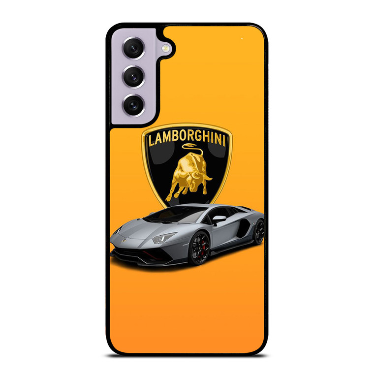 LAMBORGHINI ORANGE EMBLEM Samsung Galaxy S21 FE Case Cover