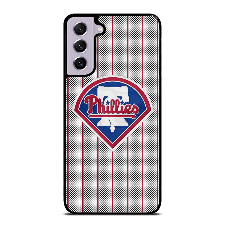 PHILADELPHIA PHILLIES CARBON LOGO Samsung Galaxy S21 FE Case Cover PHILADELPHIA PHILLIES CARBON LOGO Samsung Galaxy S21 FE Case Cover