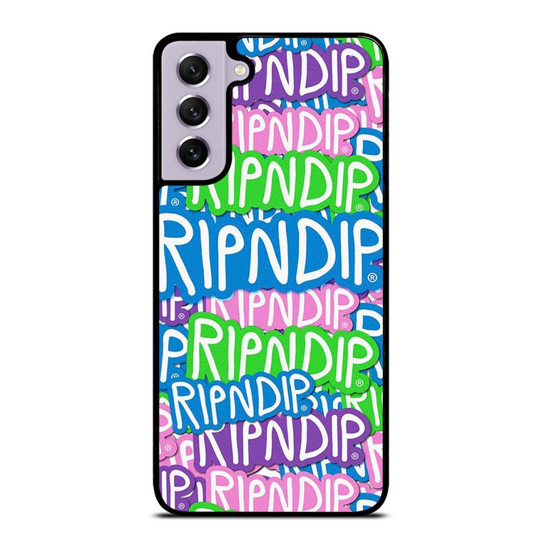 RIPNDIP LOGO COLLAGE Samsung Galaxy S21 FE Case Cover RIPNDIP LOGO COLLAGE Samsung Galaxy S21 FE Case Cover