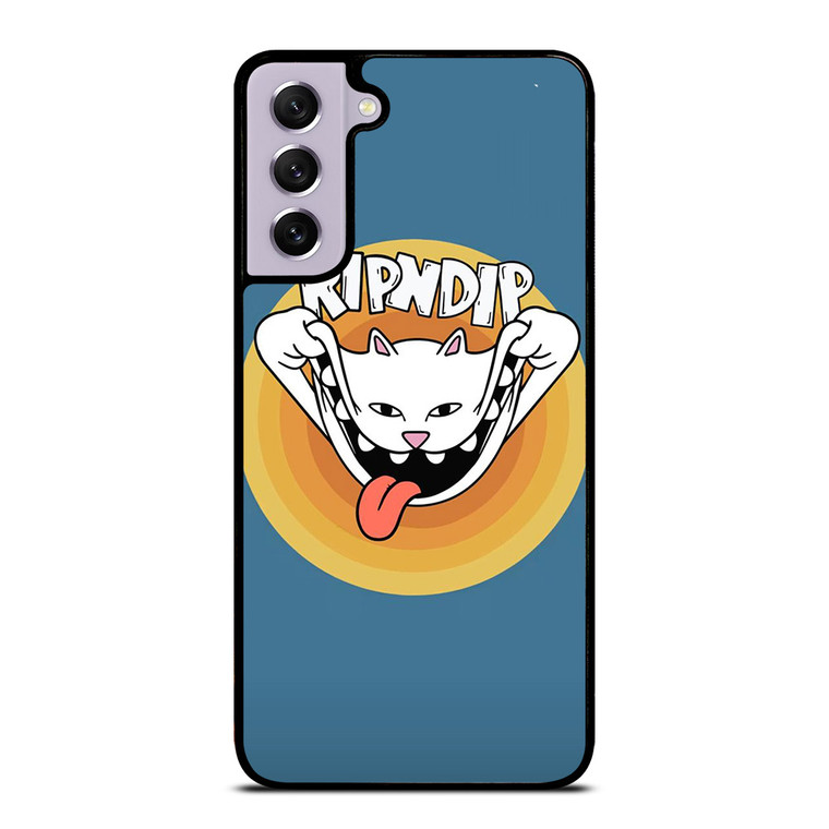RIPNDIP THE CAT CARTOON Samsung Galaxy S21 FE Case Cover RIPNDIP THE CAT CARTOON Samsung Galaxy S21 FE Case Cover