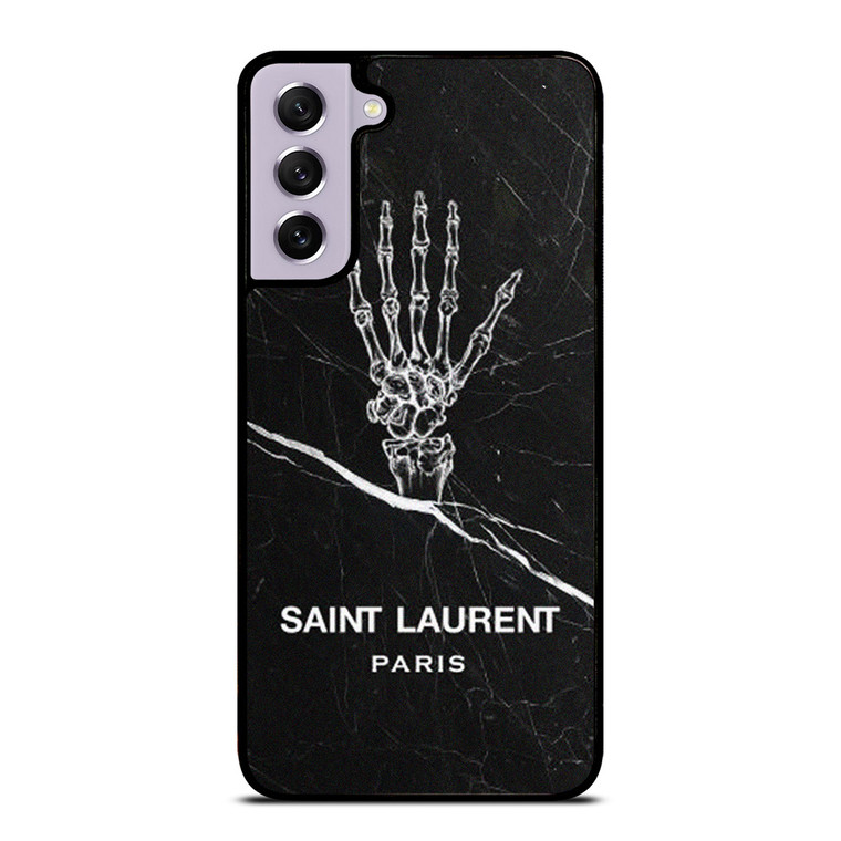 SAINT LAURENT PARIS SKELETON LOGO Samsung Galaxy S21 FE Case Cover SAINT LAURENT PARIS SKELETON LOGO Samsung Galaxy S21 FE Case Cover