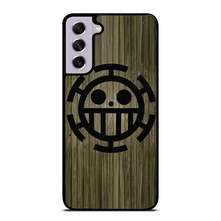TRAFALGAR LAW ONE PIECE WOOD SYMBOL Samsung Galaxy S21 FE Case Cover
