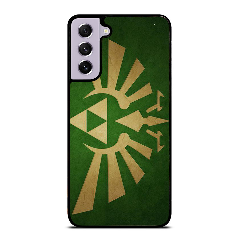TRIFORCE LEGEND OF ZELDA GREEN LOGO Samsung Galaxy S21 FE Case Cover