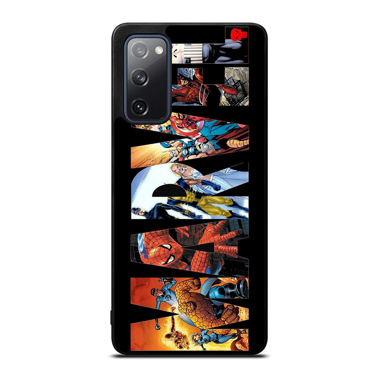 ALL MARVEL CAST LOGO Samsung Galaxy S20 FE Case Cover