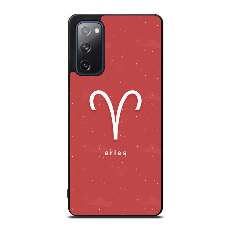 ARIES ZODIAC SIGN PINK Samsung Galaxy S20 FE Case Cover