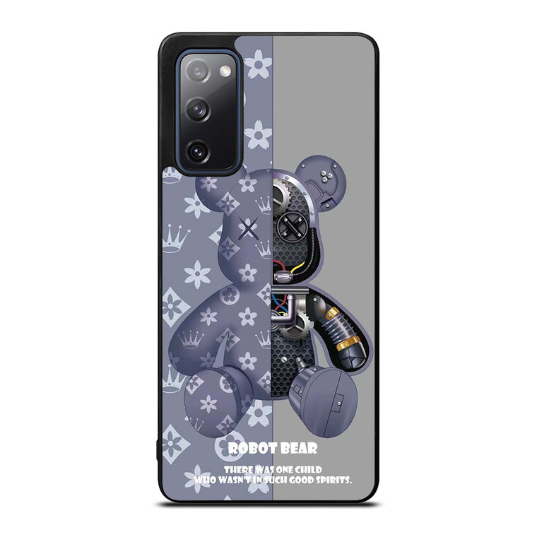 BEAR BRICK KAWS ROBOT GREY Samsung Galaxy S20 FE Case Cover