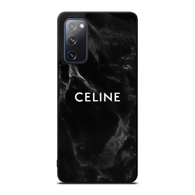 CELINE BLACK LOGO Samsung Galaxy S20 FE Case Cover