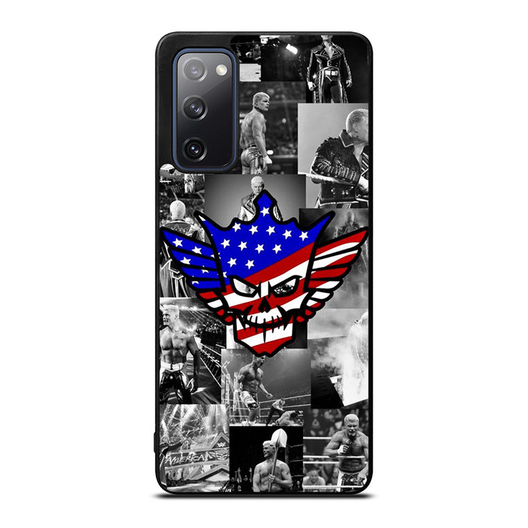 CODY RHODES WWE COLLAGE Samsung Galaxy S20 FE Case Cover