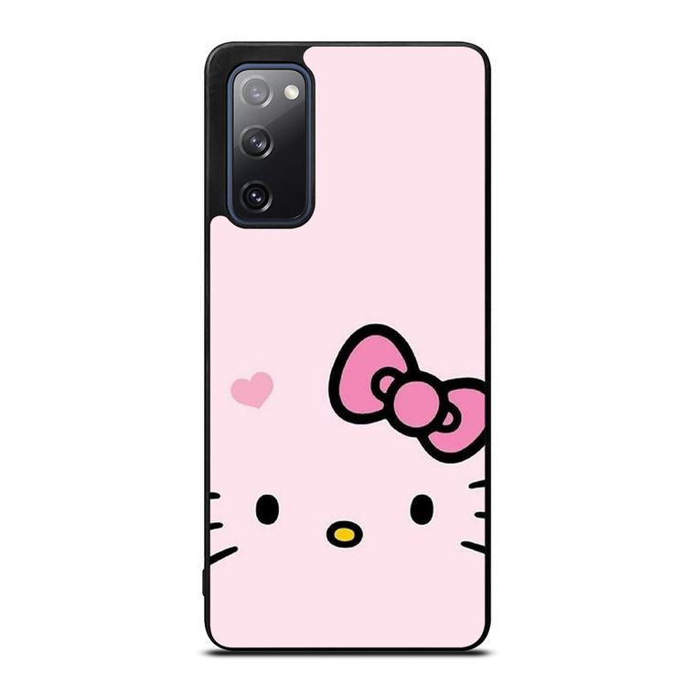 HELLO KITTY FLAT ART PINK Samsung Galaxy S20 FE Case Cover