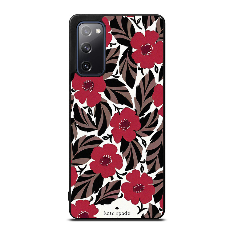 KATE SPADE NEW YORK FLORAL RED Samsung Galaxy S20 FE Case Cover