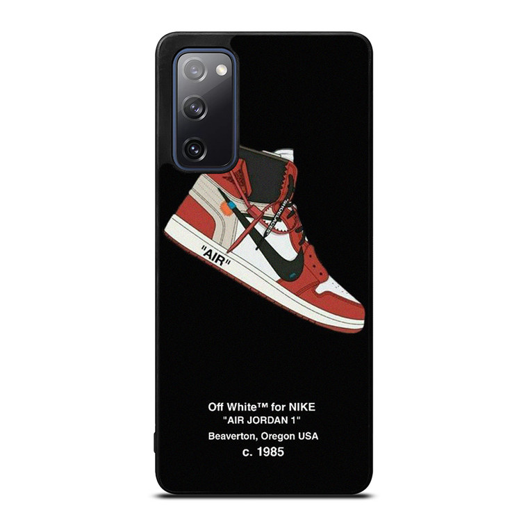 NIKE AIR JORDAN 1 OFF WHITE Samsung Galaxy S20 FE Case Cover