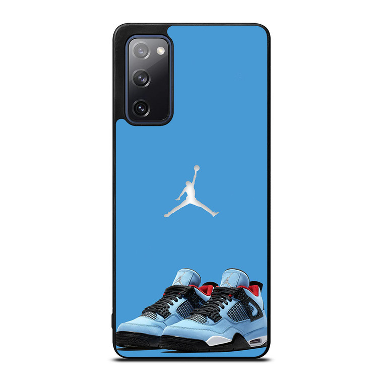 NIKE AIR JORDAN TRAVIS SCOTT BLUE Samsung Galaxy S20 FE Case Cover NIKE AIR JORDAN TRAVIS SCOTT BLUE Samsung Galaxy S20 FE Case Cover