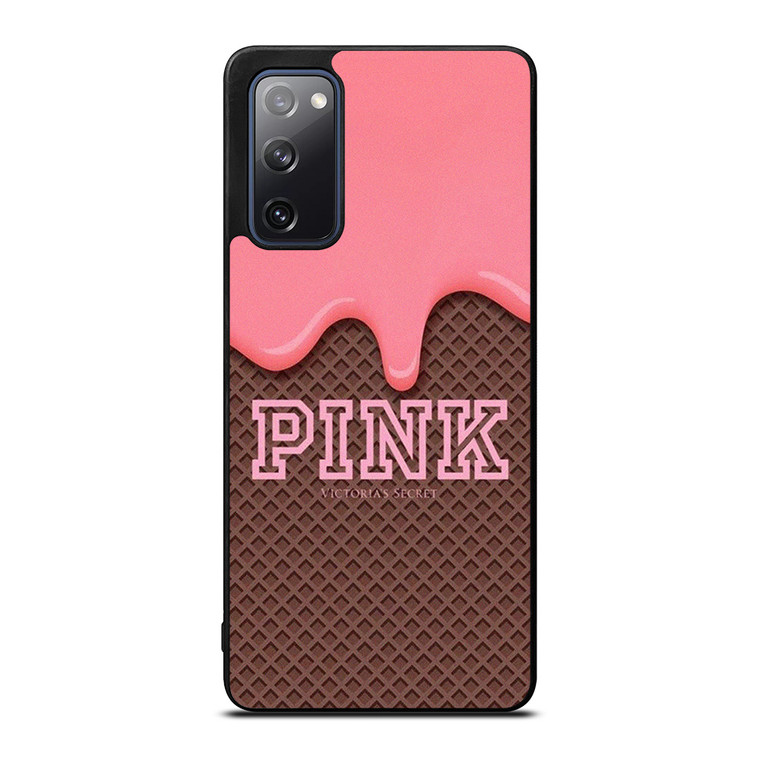 PINK VICTORIA SECRET ICE CREAM Samsung Galaxy S20 FE Case Cover