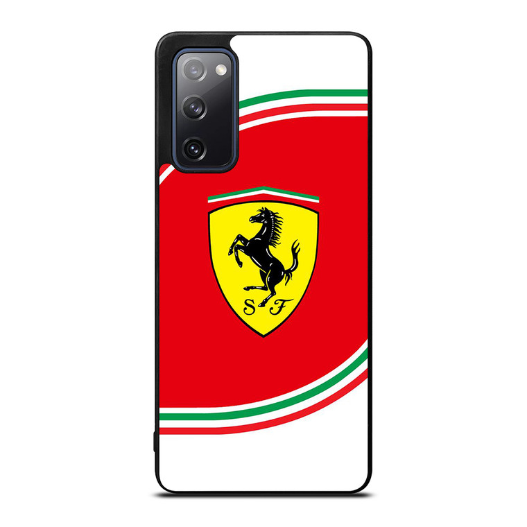 SF SCUDERIA FERRARI LOGO LIVERY Samsung Galaxy S20 FE Case Cover SF SCUDERIA FERRARI LOGO LIVERY Samsung Galaxy S20 FE Case Cover