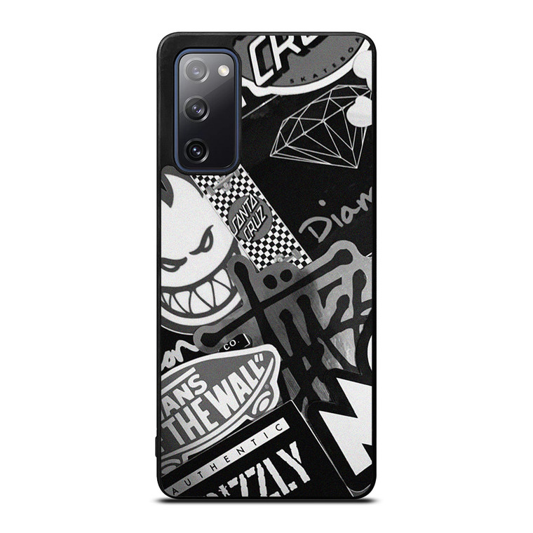 SKATEBOARD BRAND LOGO COLLECTION Samsung Galaxy S20 FE Case Cover