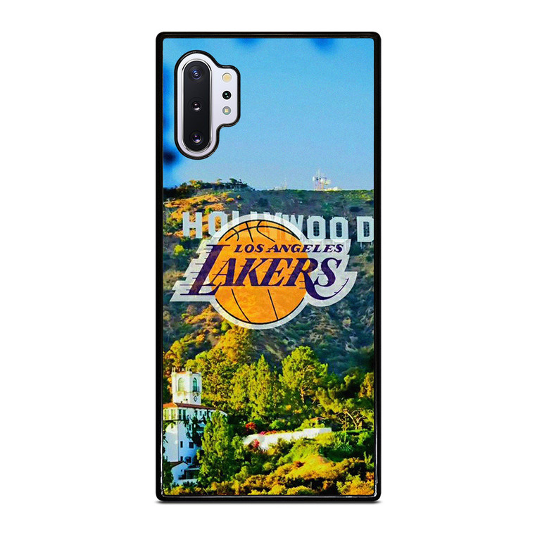 LOS ANGELES LAKERS HOLLYWOOD SIGN  Samsung Galaxy Note 10 Plus Case Cover