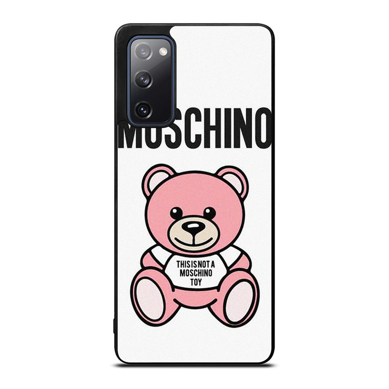 THIS IS NOT MOSCHINO TOY BEAR PINK Samsung Galaxy S20 FE Case Cover