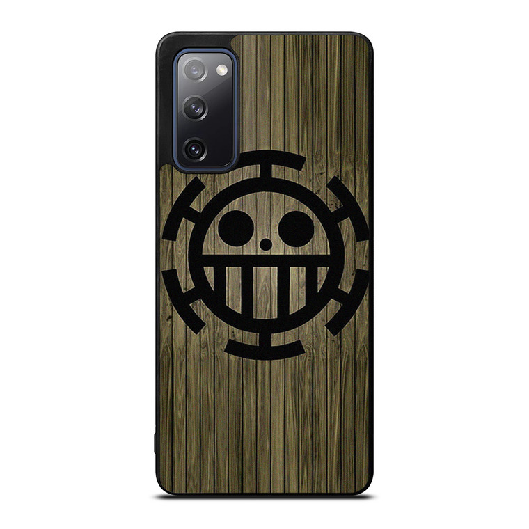 TRAFALGAR LAW ONE PIECE WOOD SYMBOL Samsung Galaxy S20 FE Case Cover